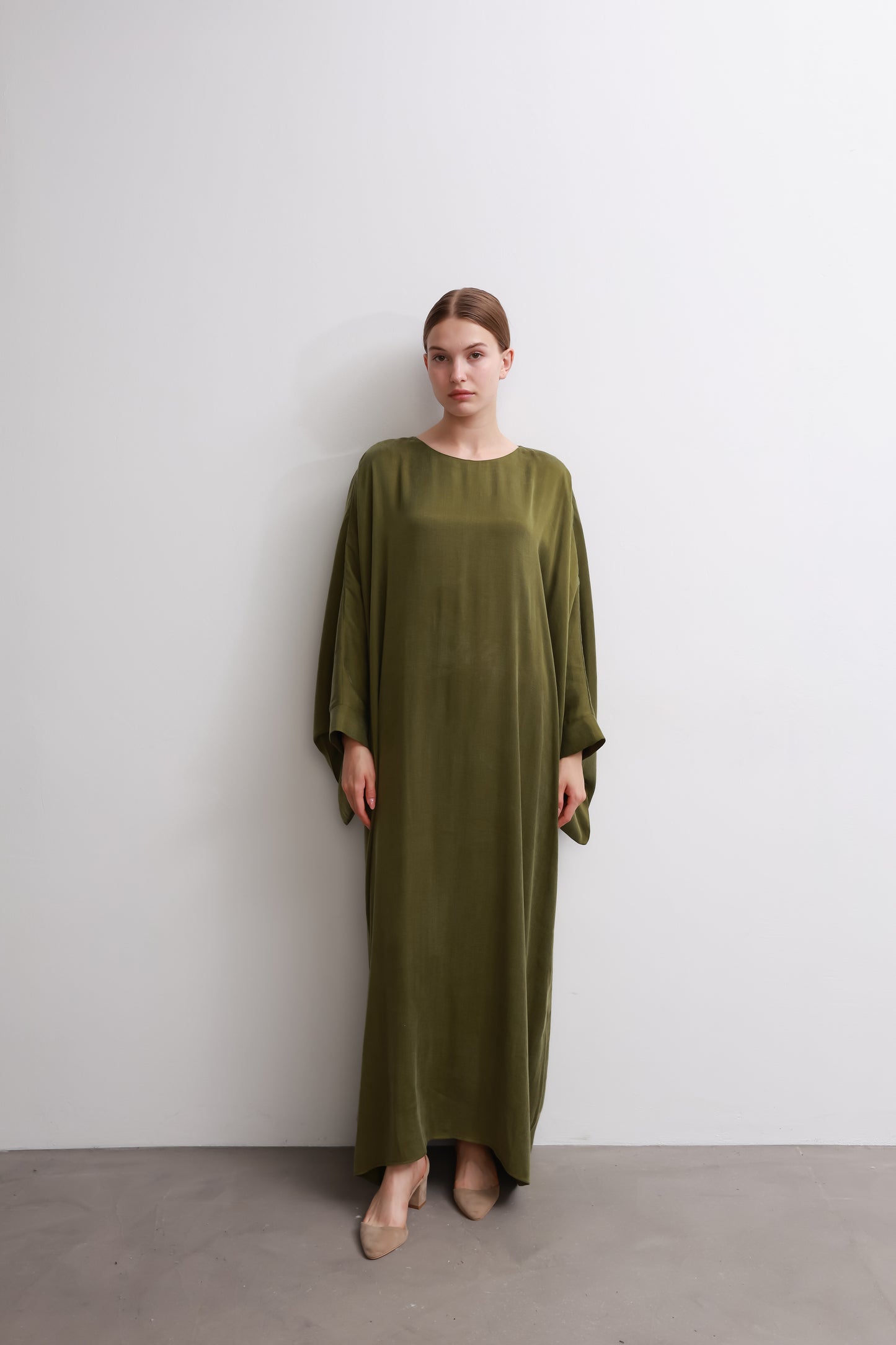 Green Kaftan Dress