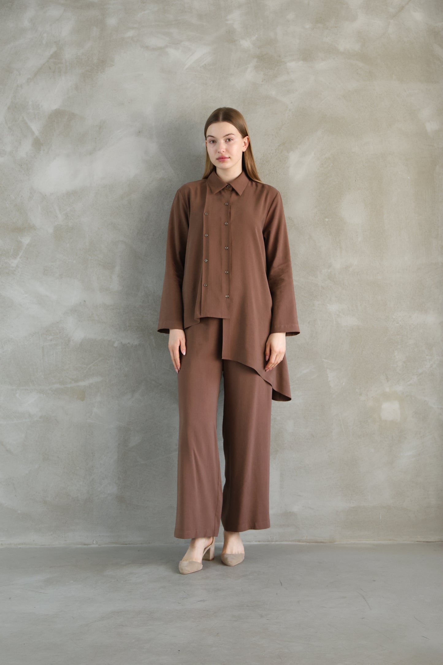 Brown Pocket Pants