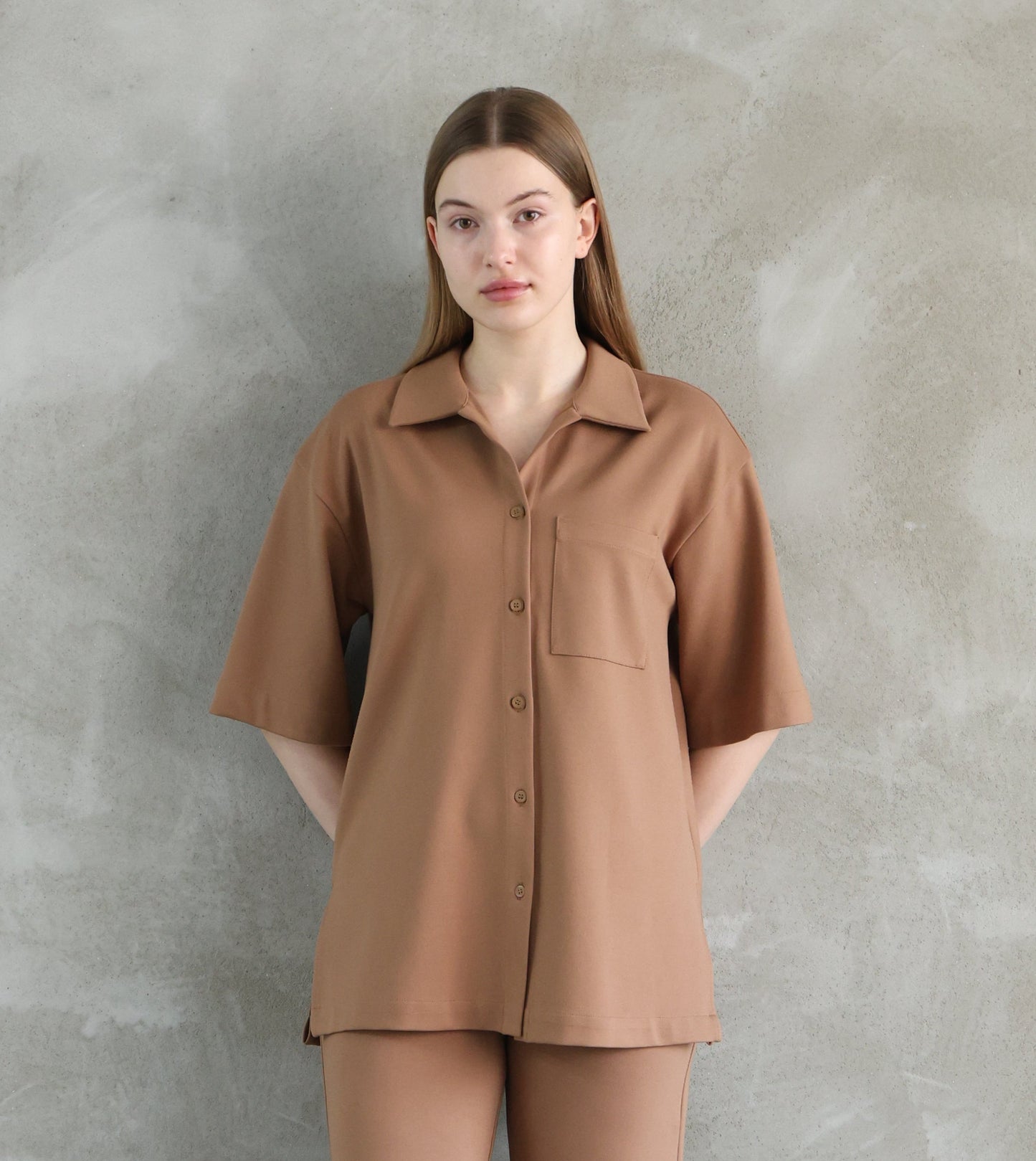 Brown Pocket Shirt