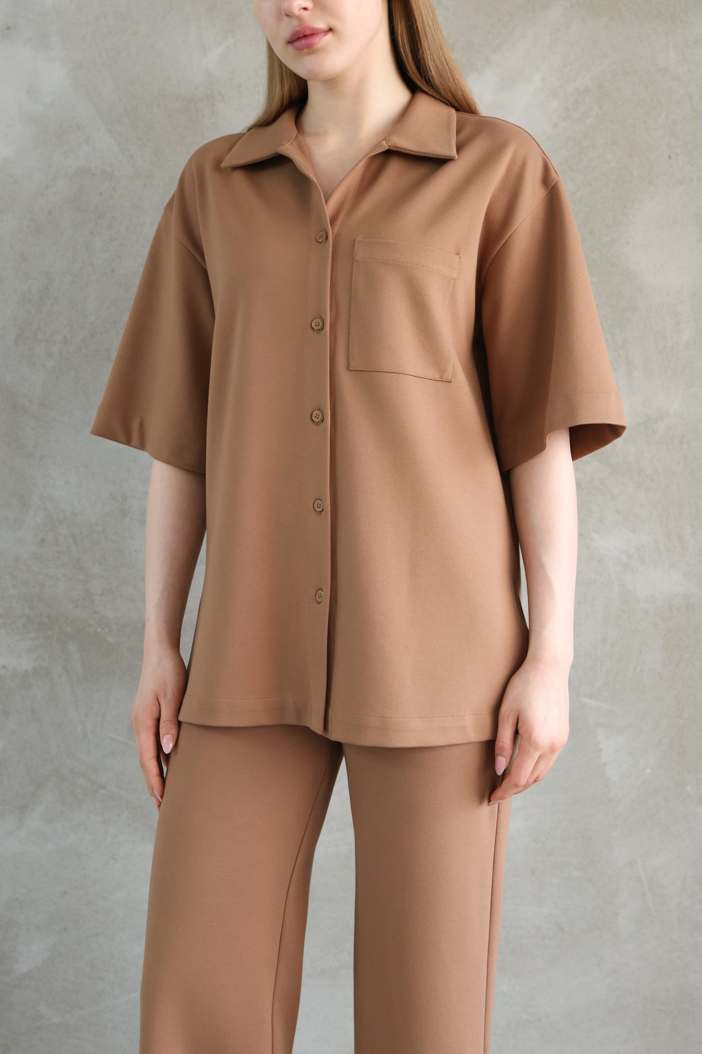 Brown Pocket Shirt