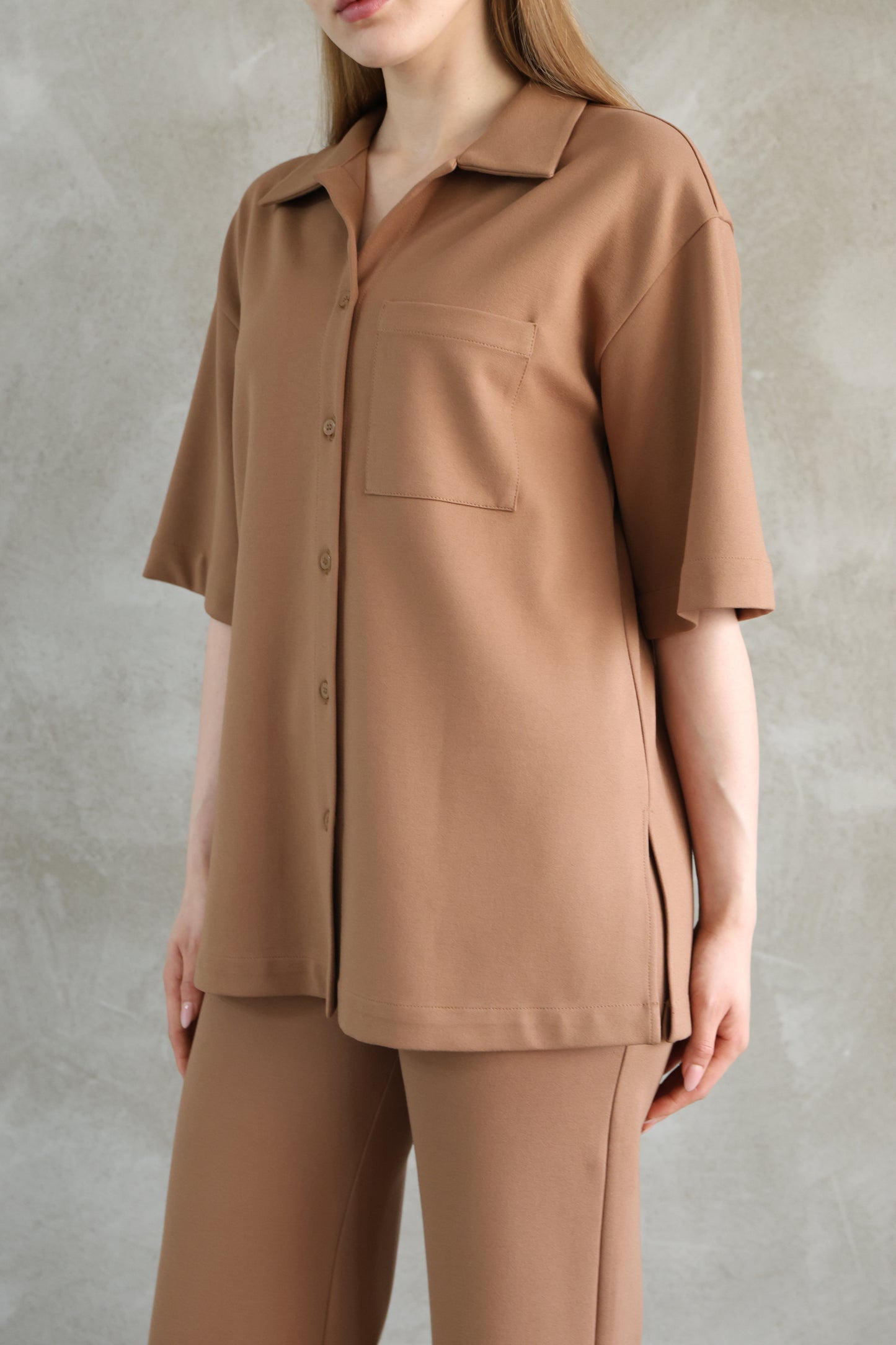 Brown Pocket Shirt