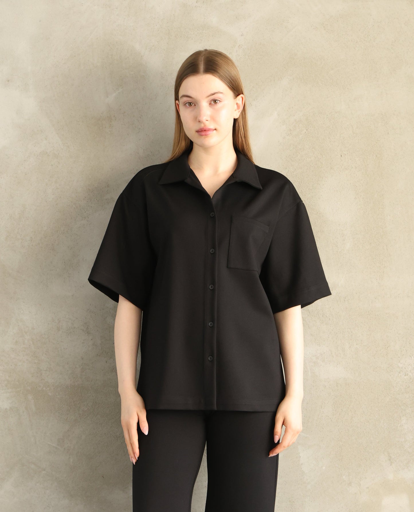 Black Pocket Shirt