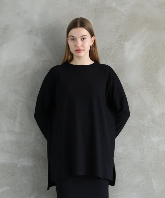 Black Knitwear Tops